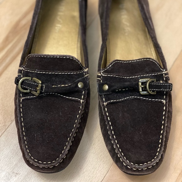 Chocolate Suede Loafer - Picture 3 of 7